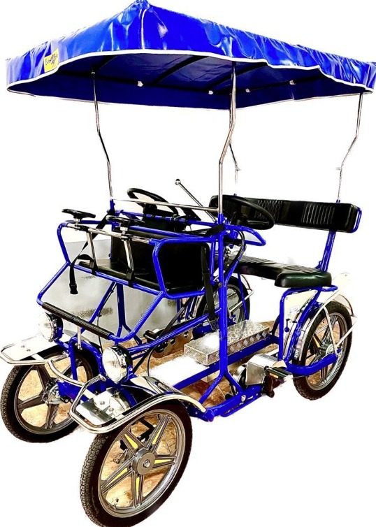 Carrito de 3 personas
